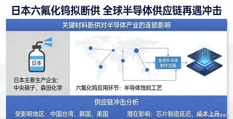 【深度解析】六氟化钨断供危机:半导体制造的“窒息式”断链危机与技术自主的必然抉择 IT技术